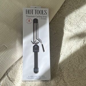 HOT TOOLS Black Titanium Curling Iron - 1¼-inch Barrel
